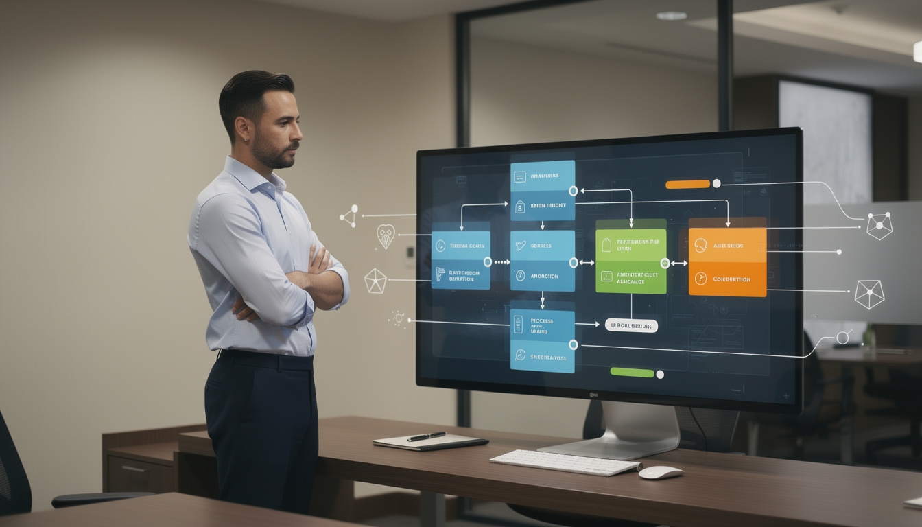 Automatización de flujos de trabajo empresarial con herramientas digitales